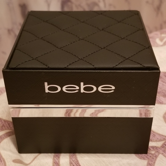 BEBE Gold Rhinestone Watch - Picture 7 of 8